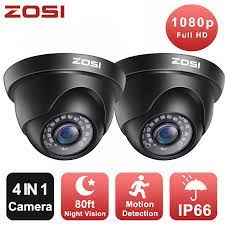 ZOSI 2.0MP FHD 1080p Dome Camera